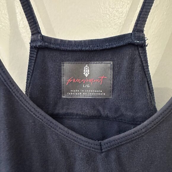 NWT Free People FP Movement Size L Blue Hot Shot Onesie - Picture 2 of 6